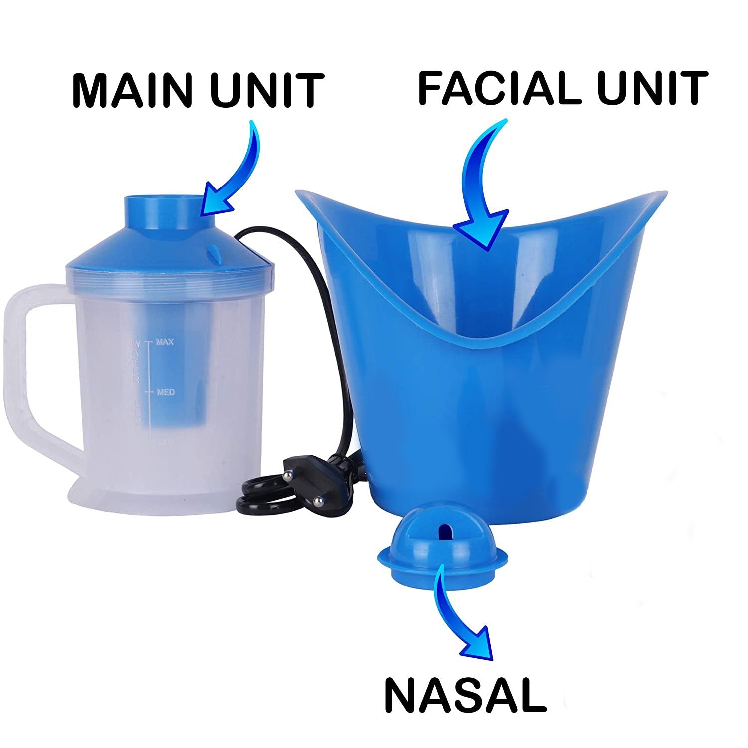 3 in 1 vaporizer, useful for inhalation during illness. 3 in 1 vaporizer, useful for inhalation during illness.